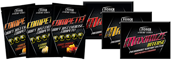 iForce Nutrition compete, maximize, dexaprine and hemavol samples iForce Nutrition compete, maximize, dexaprine and hemavol samples