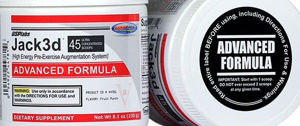 USP Labs new pre-workout supplement Jack3d Advanced USP Labs new pre-workout supplement Jack3d Advanced