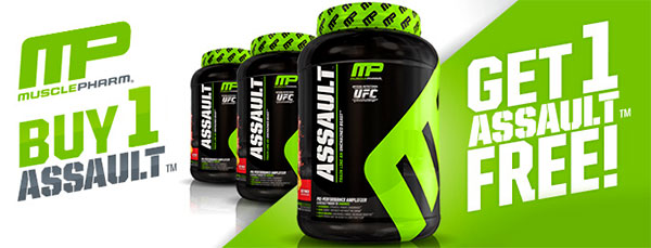 Muscle Pharm Assault going cheap to make room for the new version Muscle Pharm Assault going cheap to make room for the new version