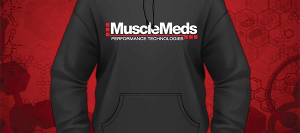 MuscleMeds red branded v-neck and tank top MuscleMeds red branded v-neck and tank top