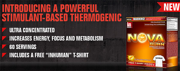 inHuman Nutrition's new fat burner Nova Burn inHuman Nutrition's new fat burner Nova Burn