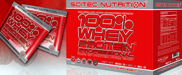Scitec Nutrition 100% Whey Protein and Professional sample boxes Scitec Nutrition 100% Whey Protein and Professional sample boxes