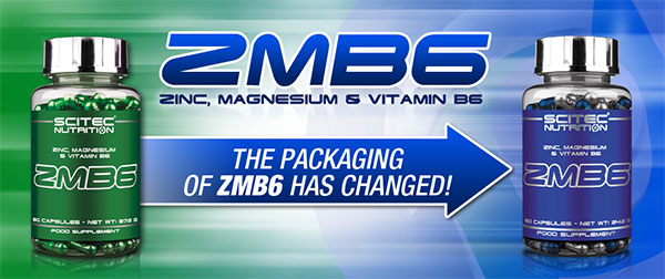 Scitec Nutrition relabel their ZMA formula ZMB6 Scitec Nutrition relabel their ZMA formula ZMB6