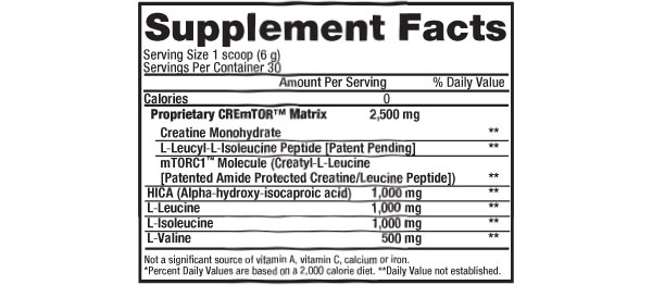 VPX Sports new creatine complex CREmTOR