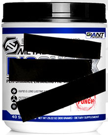 Giant Sports announce their new pre-workout Metabolic Bioshock Giant Sports announce their new pre-workout Metabolic Bioshock