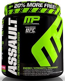 Muscle Pharm make an exclusive 20% extra Assault for GNC Muscle Pharm make an exclusive 20% extra Assault for GNC