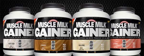 Two new flavors for Cytosport's mass formula Muscle Milk Gainer