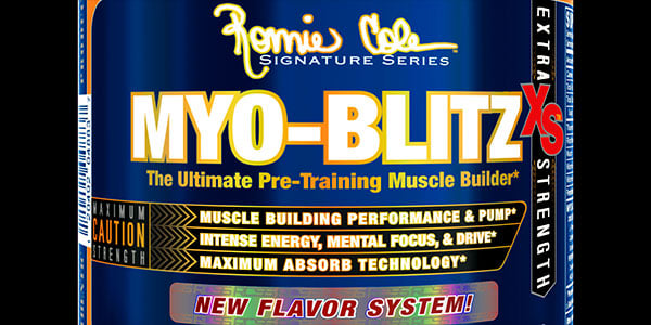 New ingredients from Ronnie Coleman's new Myo-Blitz XS