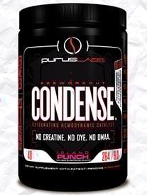 Purus Labs pre-workout Condense gets island punch Purus Labs pre-workout Condense gets island punch