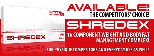 Scitec Nutrition's unconfirmed replacement for Revex-16, Shredex Scitec Nutrition's unconfirmed replacement for Revex-16, Shredex