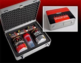 Six Star give away a limited edition brief case full of supplements