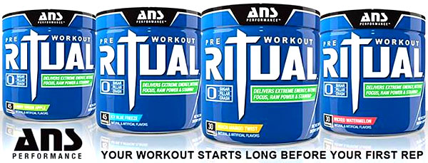 ANS Performance announce their two new Ritual flavors ANS Performance announce their two new Ritual flavors