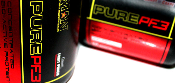 Review of MAN Sports concentrated protein powder Pure PF3 Review of MAN Sports concentrated protein powder Pure PF3