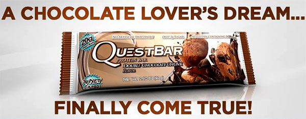 Quest Nutrition announce their new double chocolate chunk flavor Quest Nutrition announce their new double chocolate chunk flavor