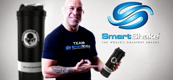 Custom colored Wanderlei Silva SmartShake Custom colored Wanderlei Silva SmartShake