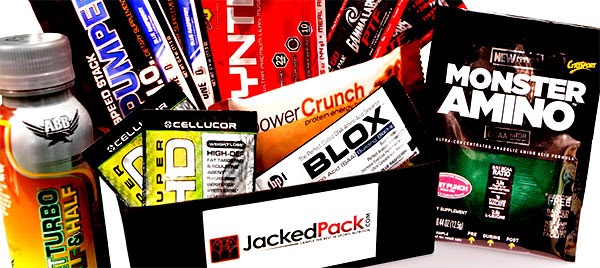 Stack3d and Jacked Pack's October sample box Stack3d and Jacked Pack's October sample box