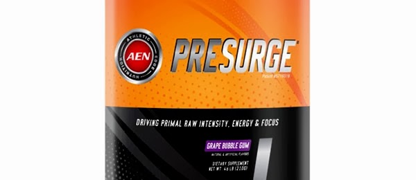Athletic Edge Nutrition produce an international version of PreSurge Athletic Edge Nutrition produce an international version of PreSurge