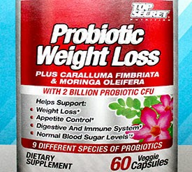 Top Secret Nutrition Probiotic Weight Loss Plus