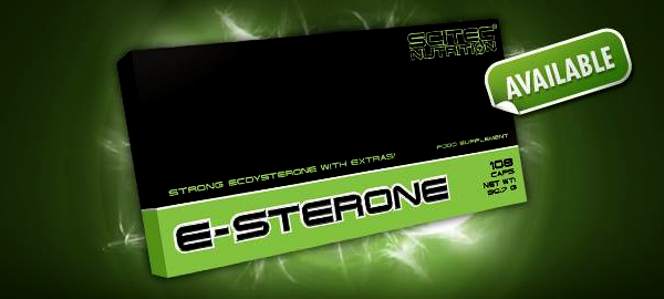 Scitec Nutrition's new ecdysterone supplement E-Sterone Scitec Nutrition's new ecdysterone supplement E-Sterone