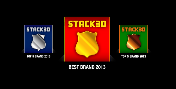 Stack3d's 3rd annual top 5 brands of the year Stack3d's 3rd annual top 5 brands of the year