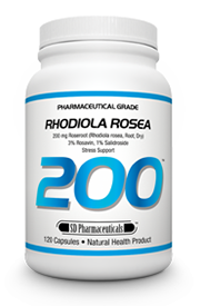 SD Pharmaceuticals new individual formula Rhodiola Rosea 200
