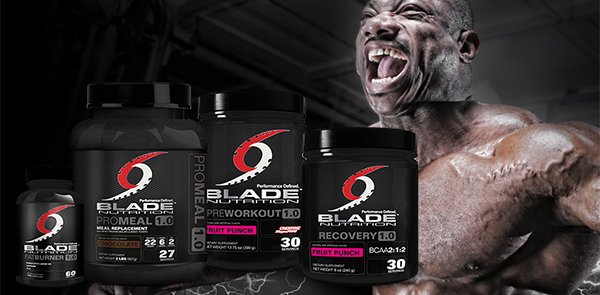 Light preview of Dexter Jackson's upcoming line Blade Nutrition