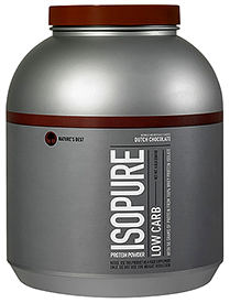 Nature's Best Zero Carb Isopure 4.5lb tub spotted in two flavors
