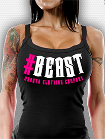 Monsta Clothing release their ladies #BEAST tank top
