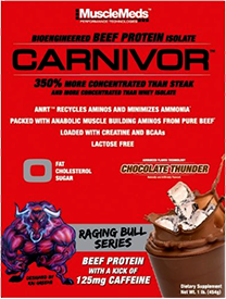 MuscleMeds never before seen Raging Bull Series Carnivor MuscleMeds never before seen Raging Bull Series Carnivor