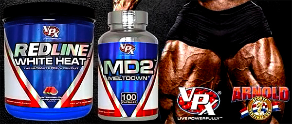 VPX Sports preview Redline White Heat and MD2 Meltdown VPX Sports preview Redline White Heat and MD2 Meltdown