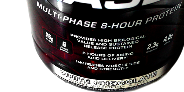 Flavor review of Muscletech's white chocolate Phase8 Flavor review of Muscletech's white chocolate Phase8