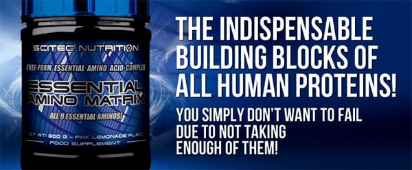 Scitec Nutrition's new Super Natural Essential Amino Matrix Scitec Nutrition's new Super Natural Essential Amino Matrix