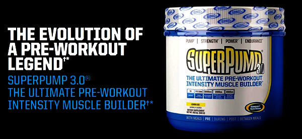 Highlight ingredients confirmed for Gaspari Nutrition's new SuperPump 3.0 Highlight ingredients confirmed for Gaspari Nutrition's new SuperPump 3.0