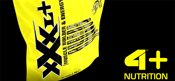 4+ Nutrition reveal their new release for 2014 the mass gainer XXXL+