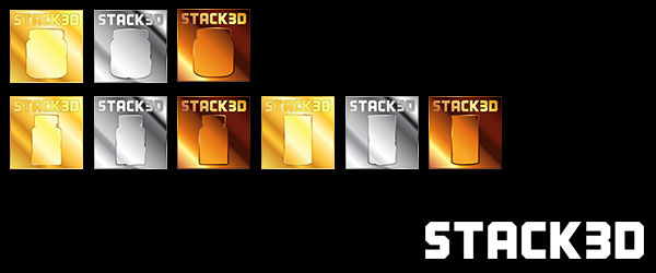 Official Stack3d charts badges now available for use Official Stack3d charts badges now available for use