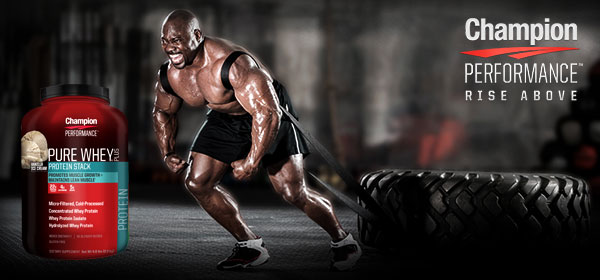 Champion Performance confirm a new 2lb size for Pure Whey Plus Champion Performance confirm a new 2lb size for Pure Whey Plus
