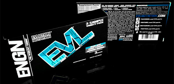 EVLution Nutrition preview a new 3 sample ENGN variety box