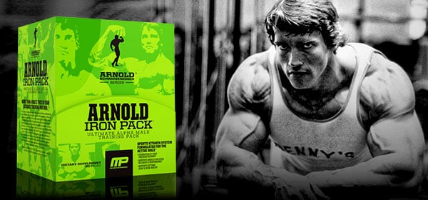 Muscle Pharm's Arnold Series Iron Pack on sale at BB.com