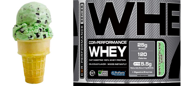 Cellucor launch Cor Whey in mint chocolate chip through Bodybuilding.com
