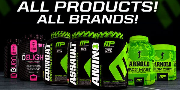 Muscle Pharm's big 20% off everything direct 48 hour sale