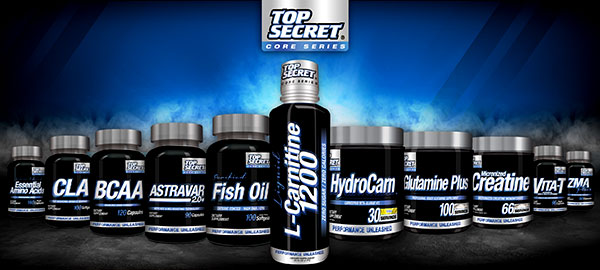 Top Secret Nutrition's new Core Series collection