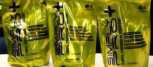 4+ Nutrition preview their new Simply Pro+ at the FIBO in Cologne 4+ Nutrition preview their new Simply Pro+ at the FIBO in Cologne