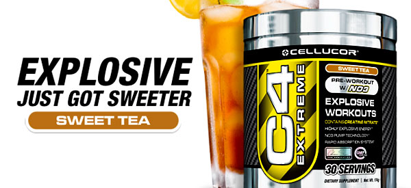 Cellucor confirm sweet tea C4 Extreme as a GNC exclusive