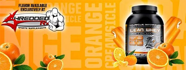 Muscle Sport's eighth Lean Whey flavor exclusive to Shredded Rx Muscle Sport's eighth Lean Whey flavor exclusive to Shredded Rx
