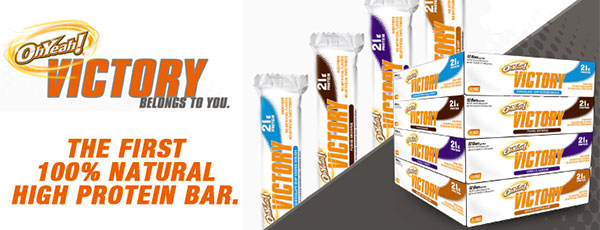 Oh Yeah add three new flavors to their Victory protein bar Oh Yeah add three new flavors to their Victory protein bar