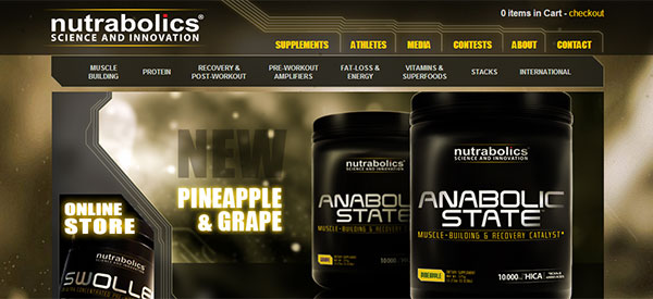 Nutrabolics finally release their updated website Nutrabolics finally release their updated website