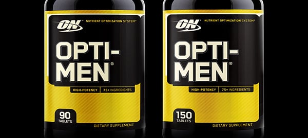 Optimum Nutrition reformulate their multi-vitamin Opti-Men Optimum Nutrition reformulate their multi-vitamin Opti-Men