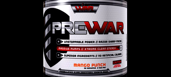 Body War Nutrition announce two new supplements PreWar and Shred 24