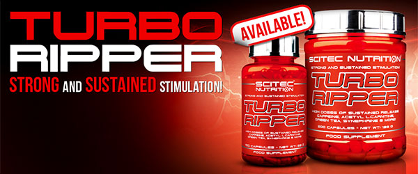 Scitec Nutrition's new weight loss supplement Turbo Ripper Scitec Nutrition's new weight loss supplement Turbo Ripper