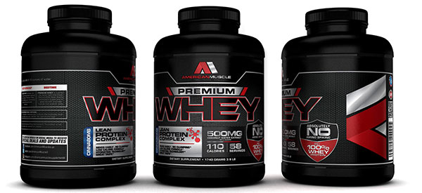 American Muscle reformulate their protein powder Premium Whey